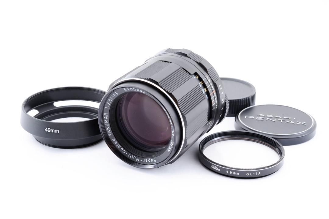 ◎貴重 バブルボケ◎Super Takumar 105mm F2.8 F0150 Vintage Lens