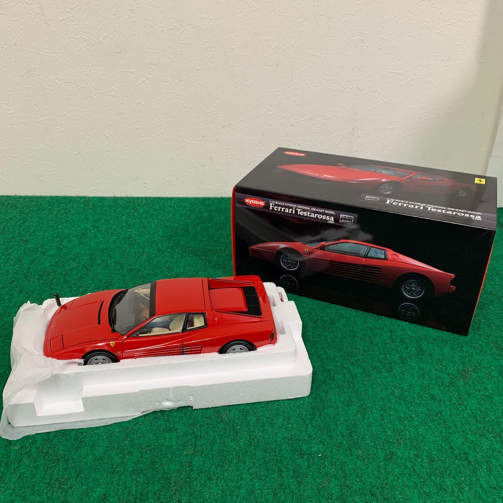 〇【ジャンク】1/18 京商 FERRARI TESTAROSSA フェラーリ テスタロッサ 1989