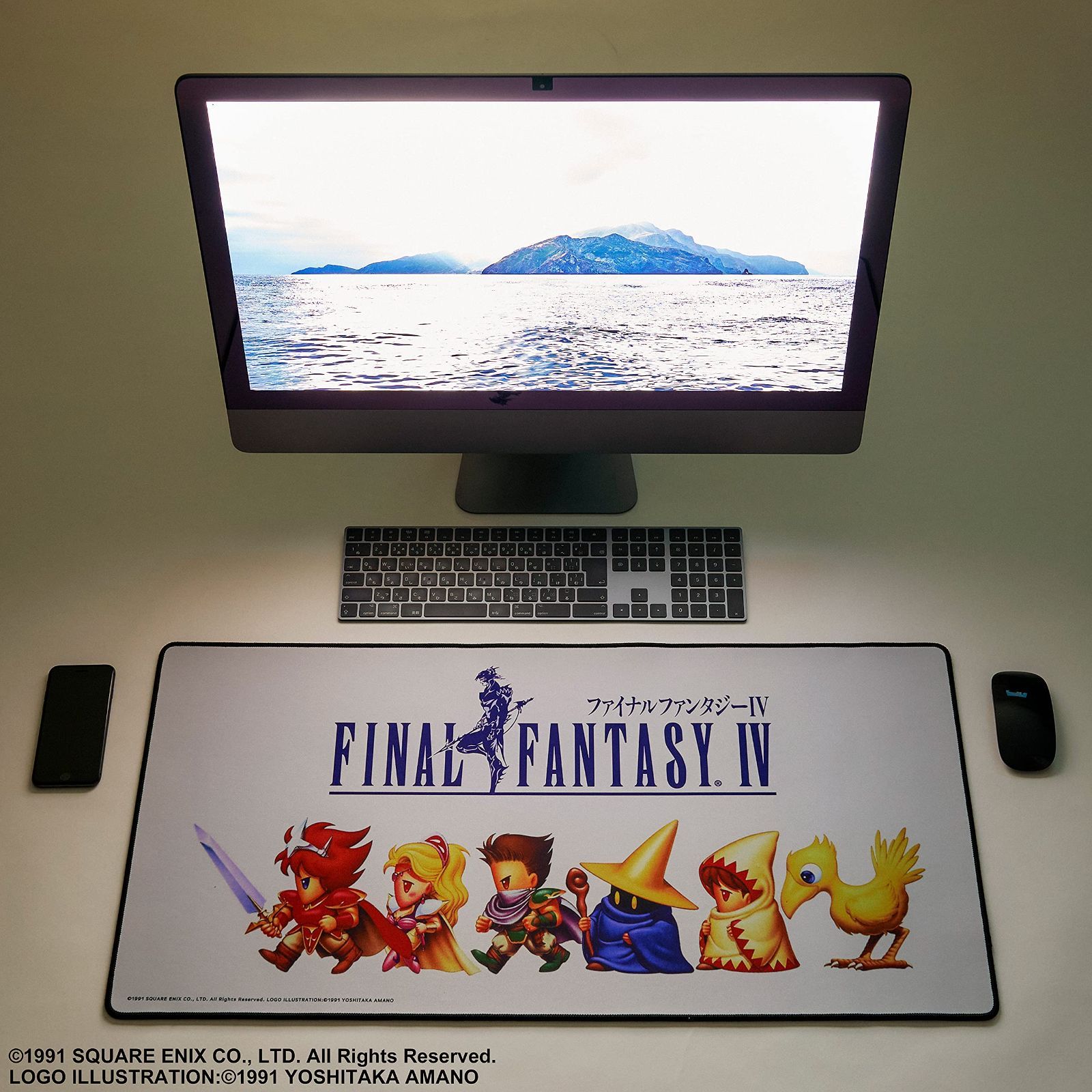 ff14 ゲーミングマウスパッド 闇の戦士たち