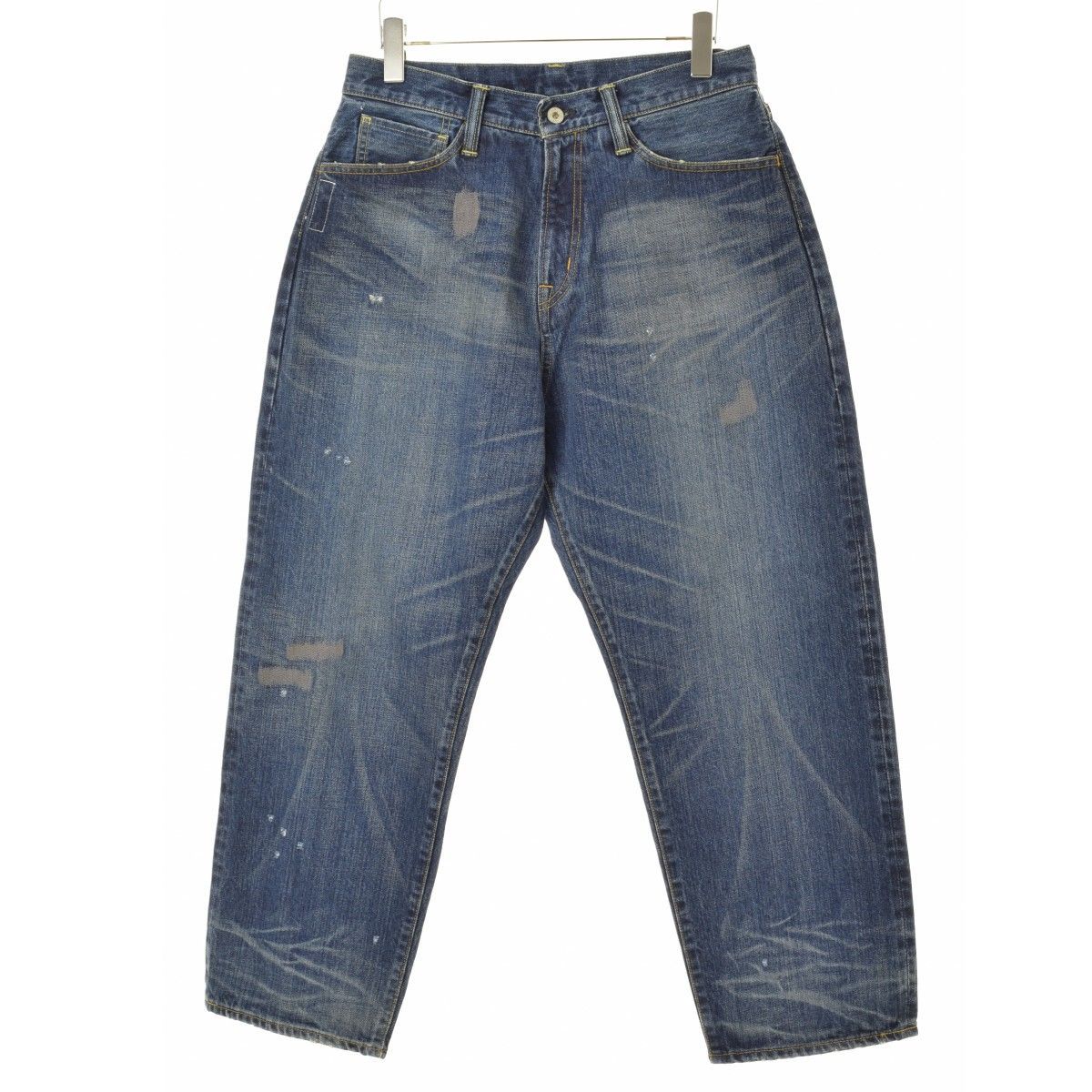 SEQUEL×fragmentdesign】SQ-24SS-PT-04 DAMEGE DENIM PANTS(14.5oz 