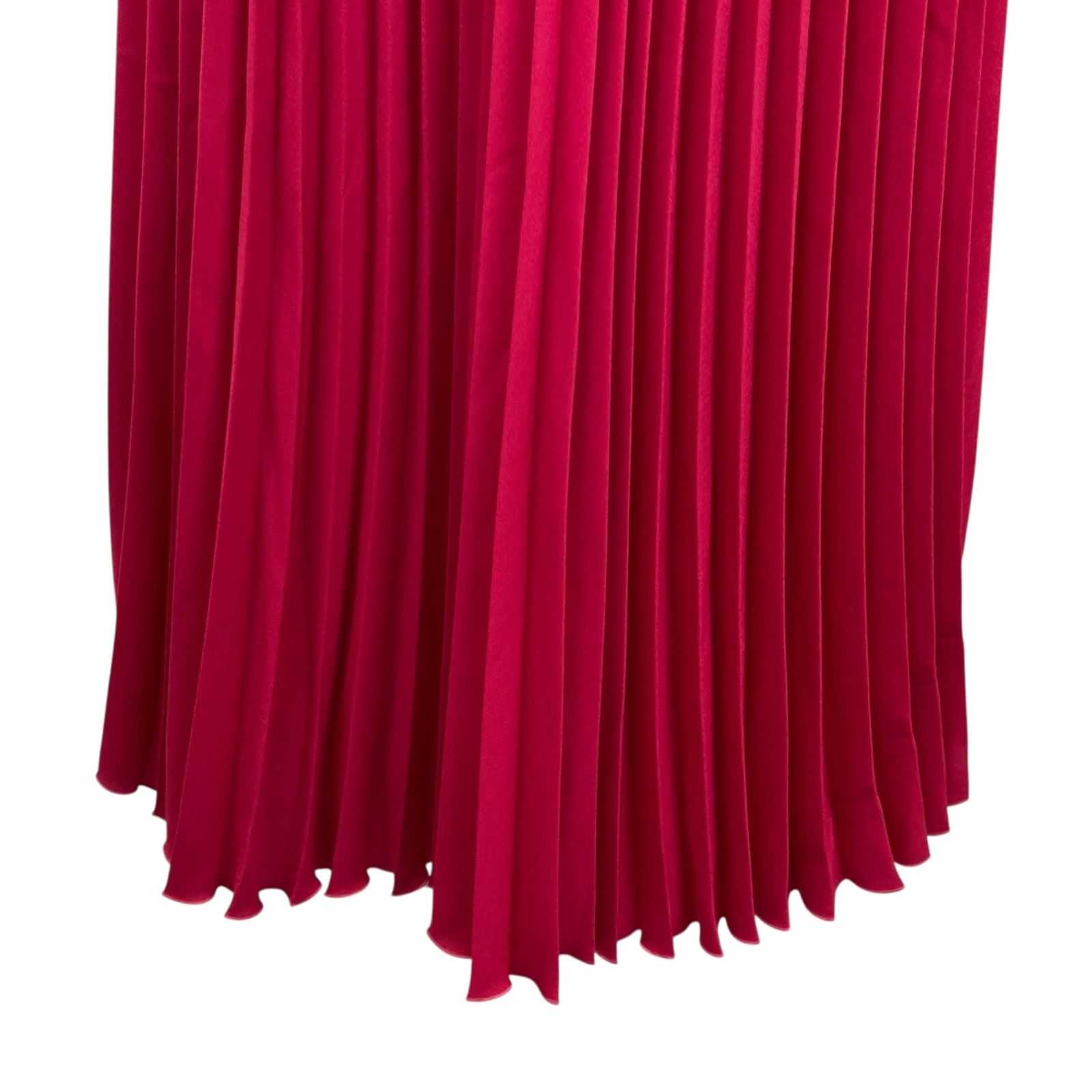 ◇レッド ヴァレンティノ RED VALENTINO スカート ロング プリーツ 赤