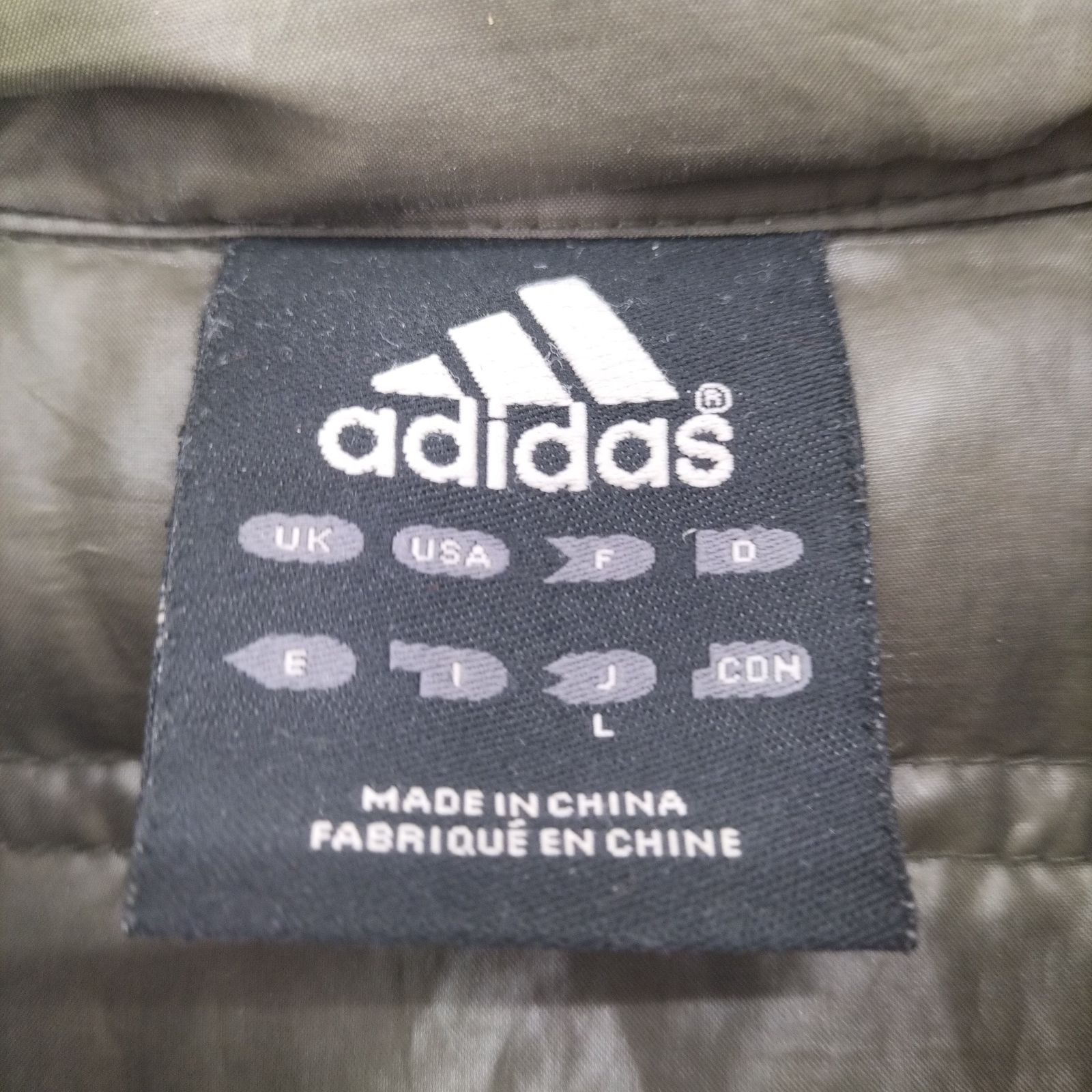アディダス adidas 00S スモールロゴダウンジャケット メンズ  L