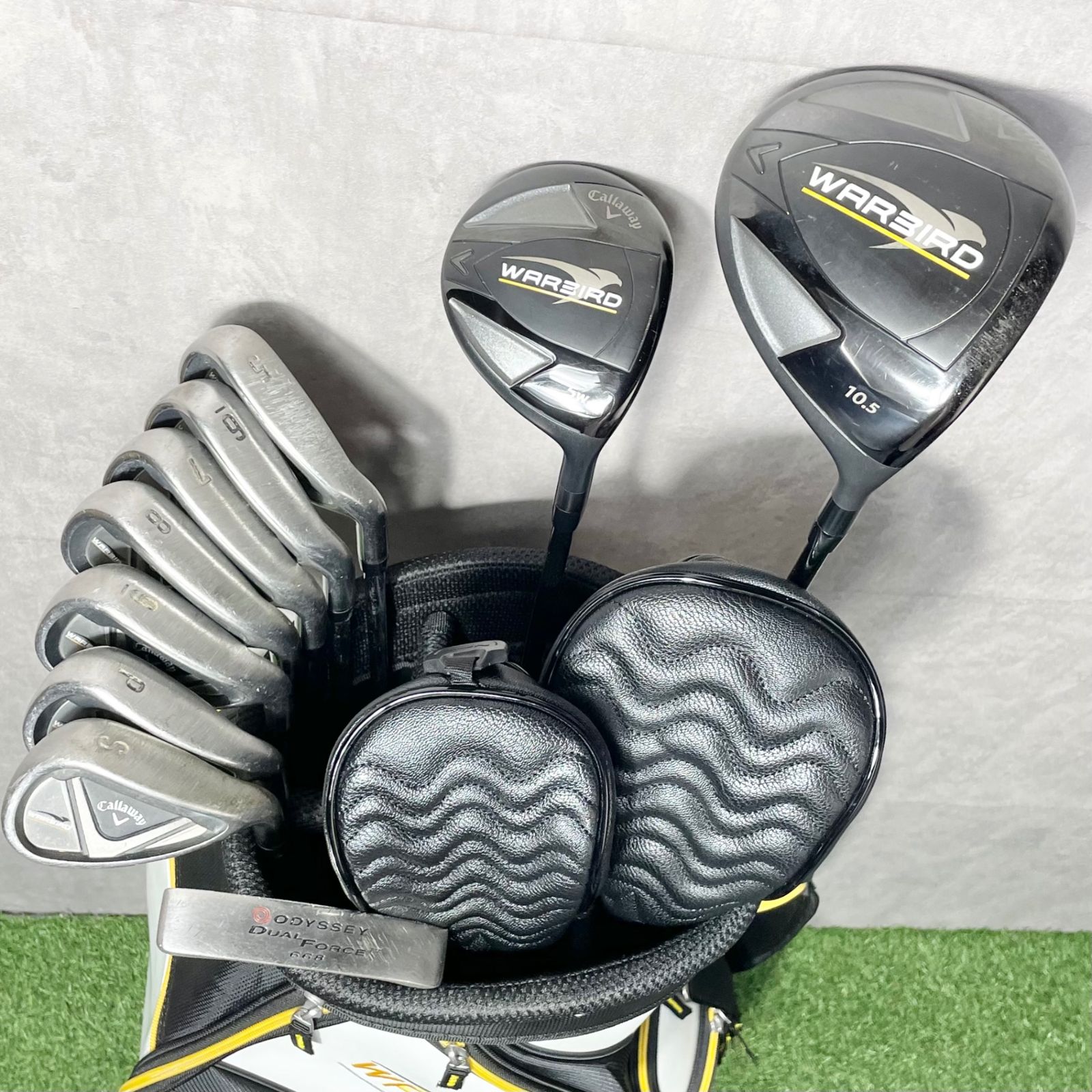 ヘッドカバー Callaway WARBIRD ゴルフクラブセット メンズ S 10本 右 キャロウェイ ウォーバード
