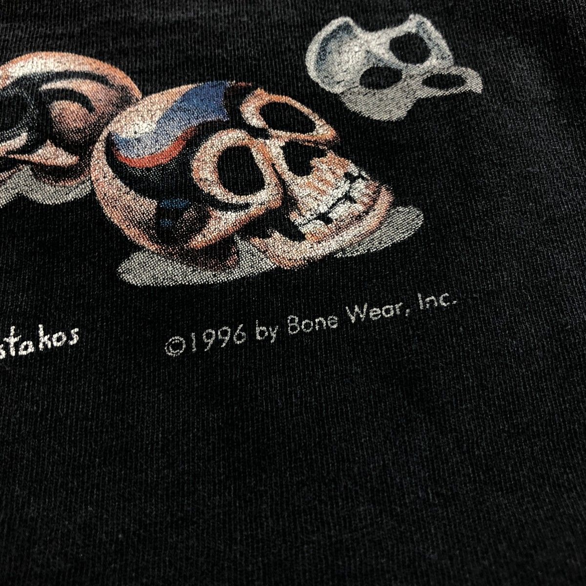 STUSSY(ステューシー) 90's~00's VINTAGE BIKER SKULL Tシャツ
