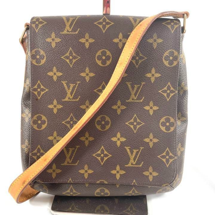 Louis Vuitton ルイヴィトン M51258 ミュゼットサルサ ショルダーバッグ モノグラム  縦 レディース 外出 旅行　ショッピング