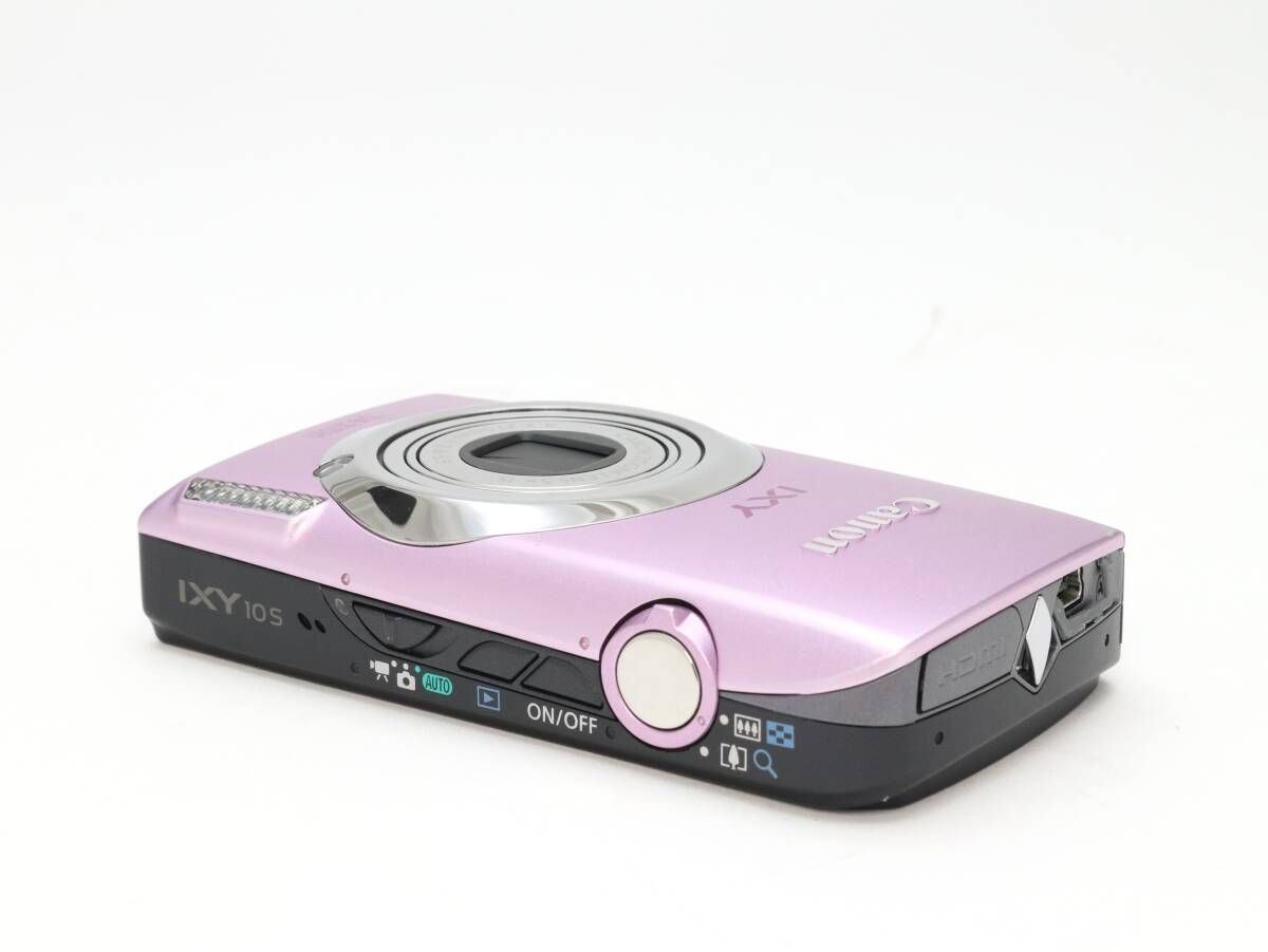 ★美品★Canon IXY 10S 外箱つき 品】Canon IXY 10S シルバー バッテリー 充電器 元箱付き 通電動作確認済み