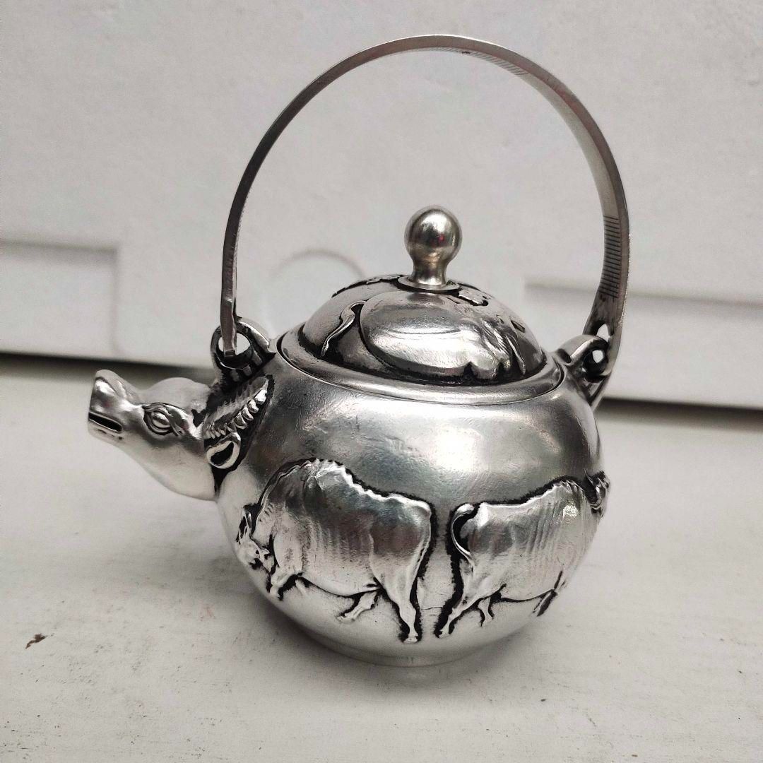 銅  細工  彫刻 「年々余りがある」 徳利 急須 茶道具 工芸品 美術品 置物 銅 細工 彫刻 「年々余りがある」 徳利 急須 茶道具 工芸品 美術
