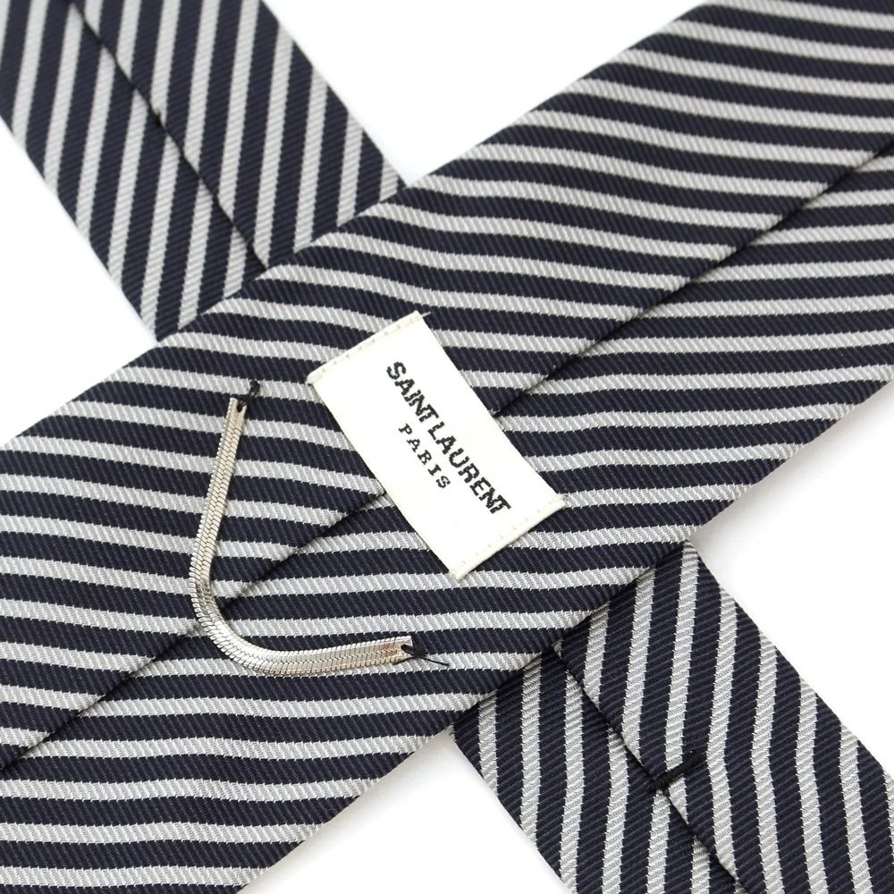 中古】サンローランパリ SAINT LAURENT PARIS ストライプ 3