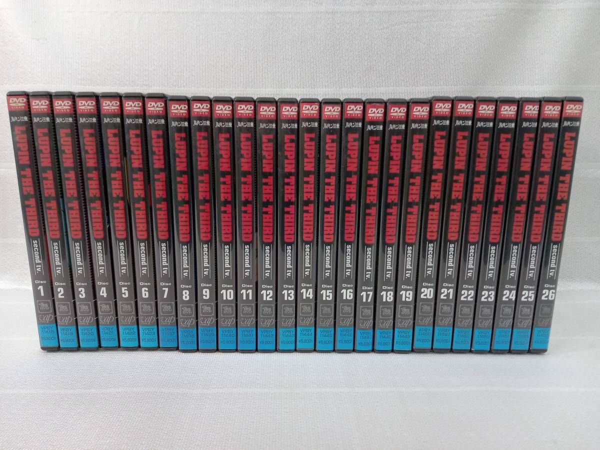 DVD 【※※※】[全26巻セット]LUPIN THE THIRD second tv.DVD Disc1~26
