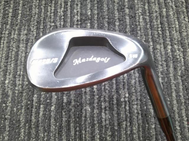 中古 ウェッジ マスダゴルフ STUDIO WEDGE M425/S ブラックオキサイド/GRAPHITE DESIGN RAUNE W100/WEDGE+/58[2374]■博多