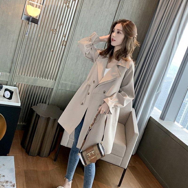✨極美品 ウールカシミヤ✨フレイアイディー❣️トレンチコート　S～M　ベージュ 1e0cd33985d99d54636ef18c3754b1