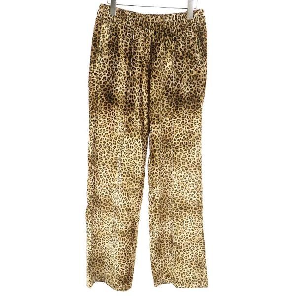 ERNESTW.BAKERアーネストダブルベーカー21AWLoungeTrousersベルベットレオパードパンツブラウンMメンズIT5RDYR15CNI