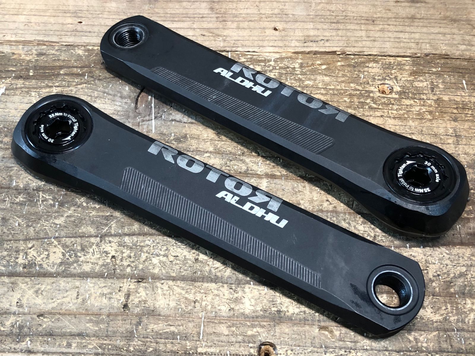 ROTOR ローター ALDHU クランクアーム 【プロミサイル】 167.5mm