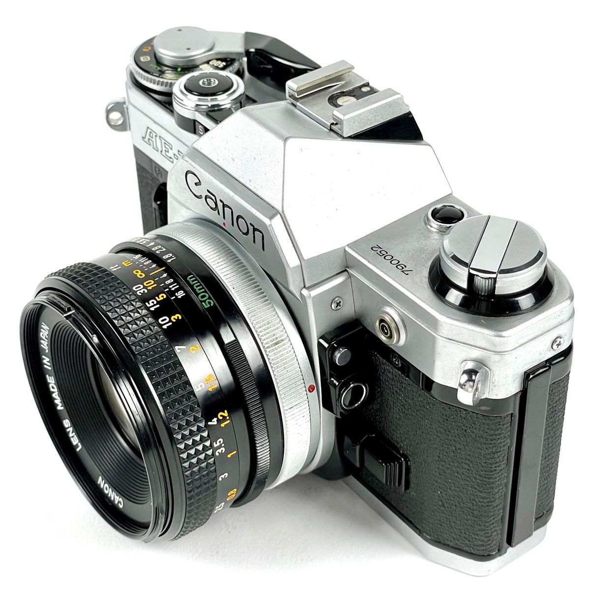 Canon AE-1 FD 50mm 1:2 FD 50mm 1:1.8 S.C