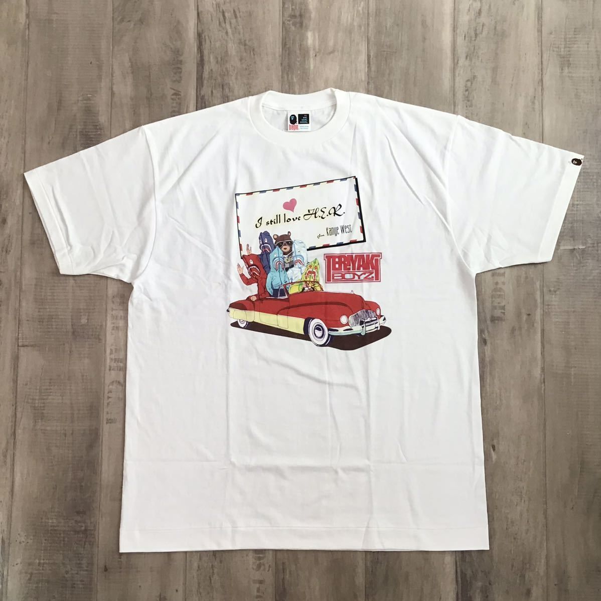 ☆新品☆ XL Kanye West Teriyaki Boys Tシャツ a bathing ape BAPE 