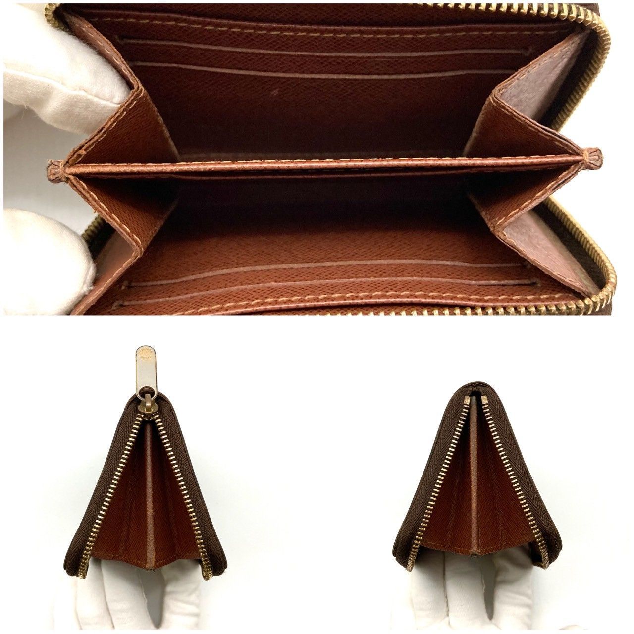 ルイヴィトン モノグラム ジッピー コインパース 小銭入れ 美品 70710  