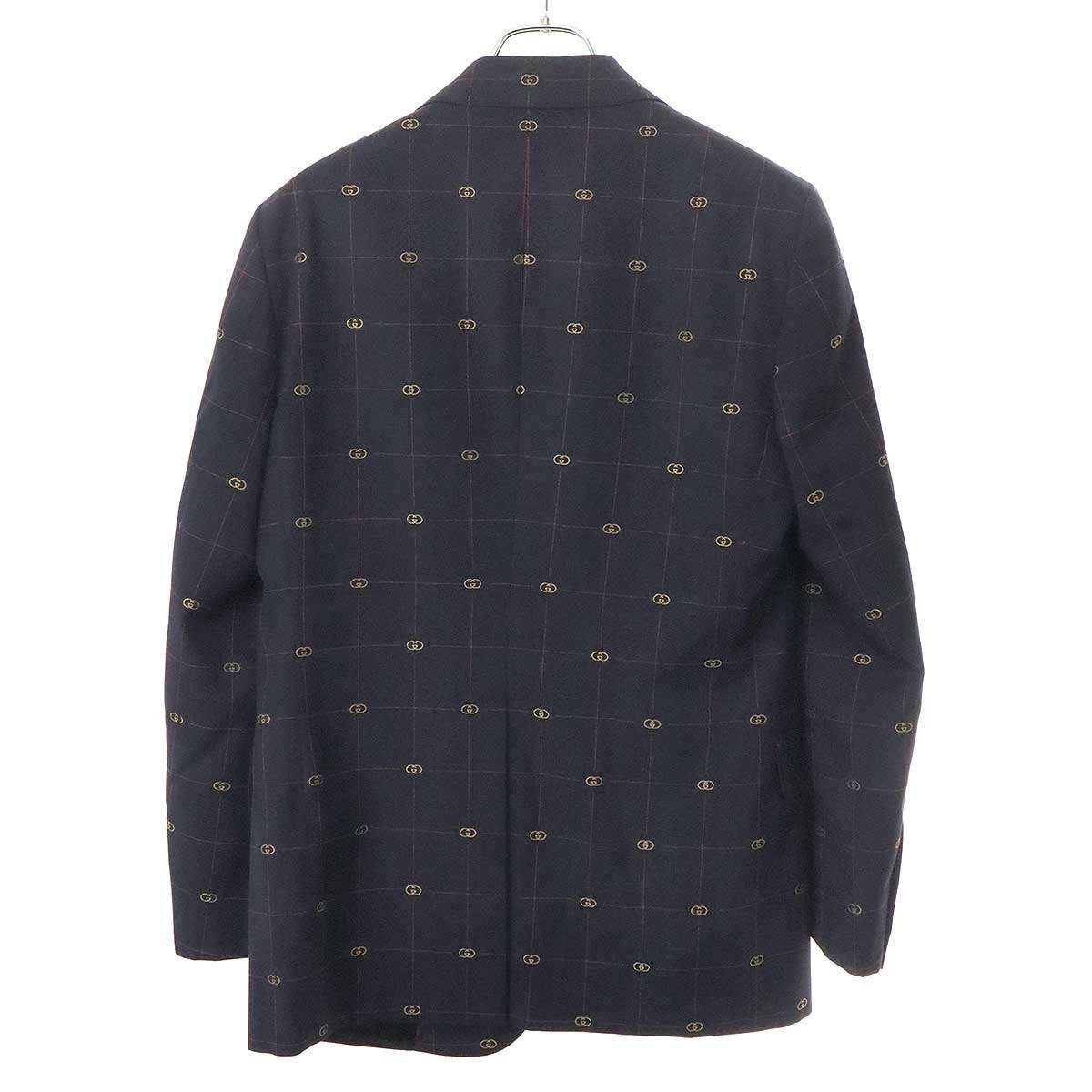 GUCCI グッチ GGチェックジャガードセットアップスーツ 645355 ZAF0S