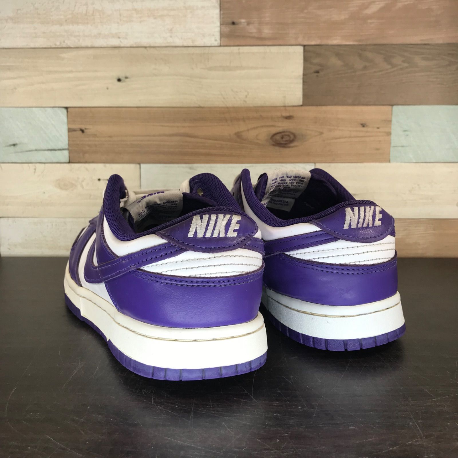 NIKE DUNK LOW RETRO ダンク ロー カット レトロ パープル ホワイト 白 