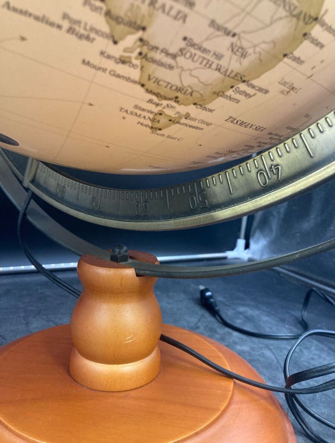 0341 レイメイ藤井 ライティング式 インテリア地球儀 OYV380