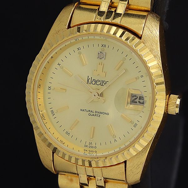 美品 SEIKO セイコー LAUREL ローレル 18KTベゼル 腕時計
