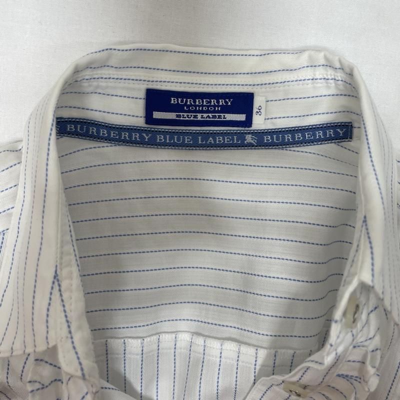 BURBERRY BLUE LABEL バーバリー ブルーレーベル 半袖 ブラウス 36