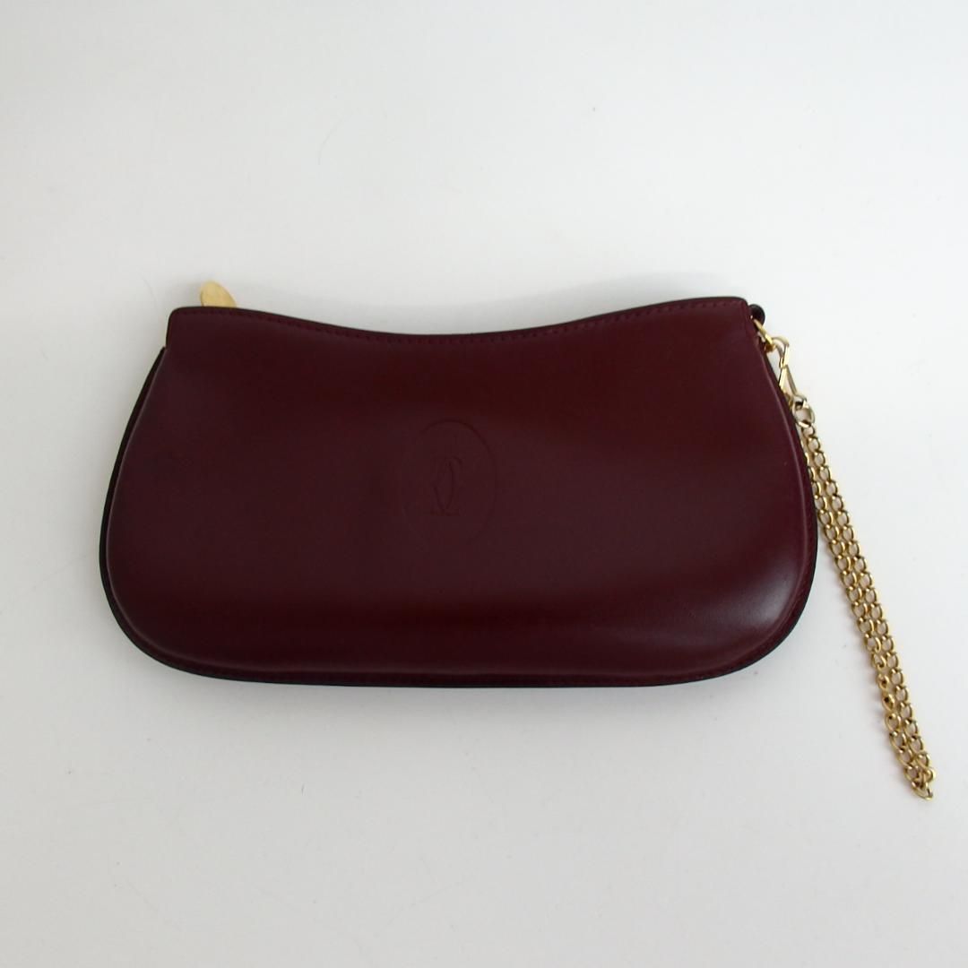 ⭐極美品⭐Cartier マストライン 化粧ポーチ ボルドー 楽天市場