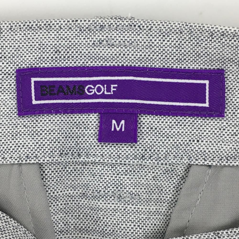 BEAMSGOLF - 【超美品】ビームスゴルフ スカート 杢グレー×黒 サイド切替  レディース M ゴルフウェア BEAMS GOLF 超美品】ビームスゴルフ スカート 杢グレー×黒 サイド切替