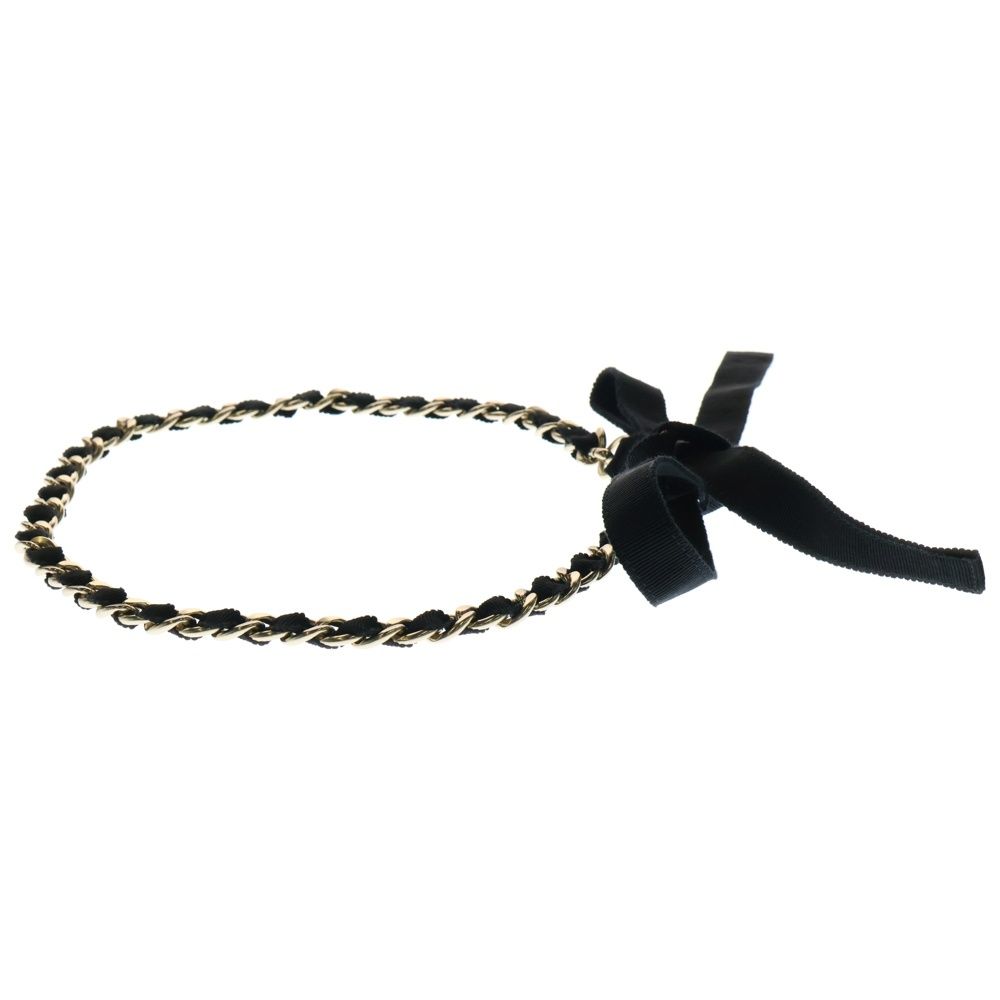 CHANEL (シャネル) ココマーク レザー チェーン リボンベルト