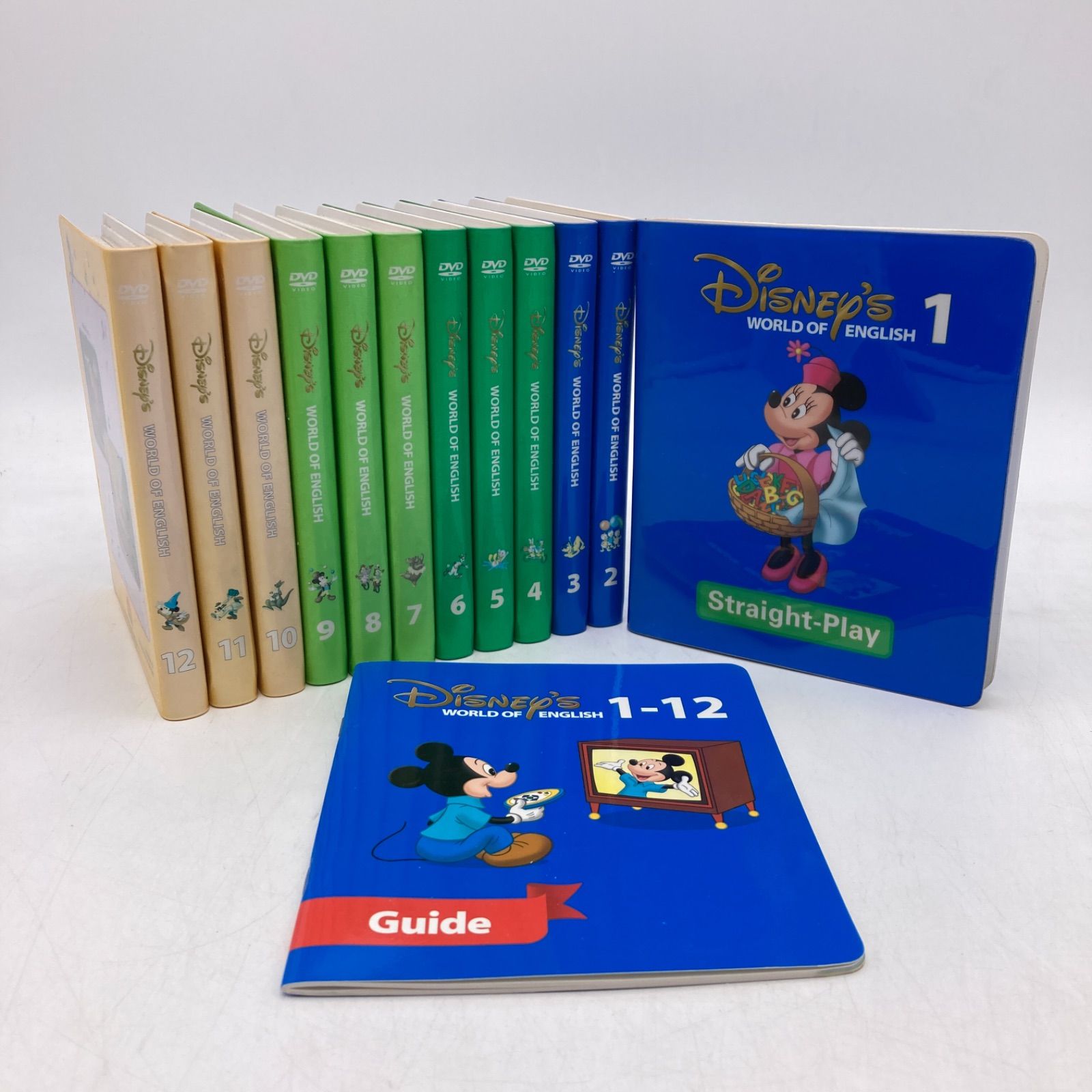 66‐①【新子役】DWE ディズニー英語システム ストレートプレイ ストレートプレイDVD 新子役 字幕あり プレイオールソングス機能
