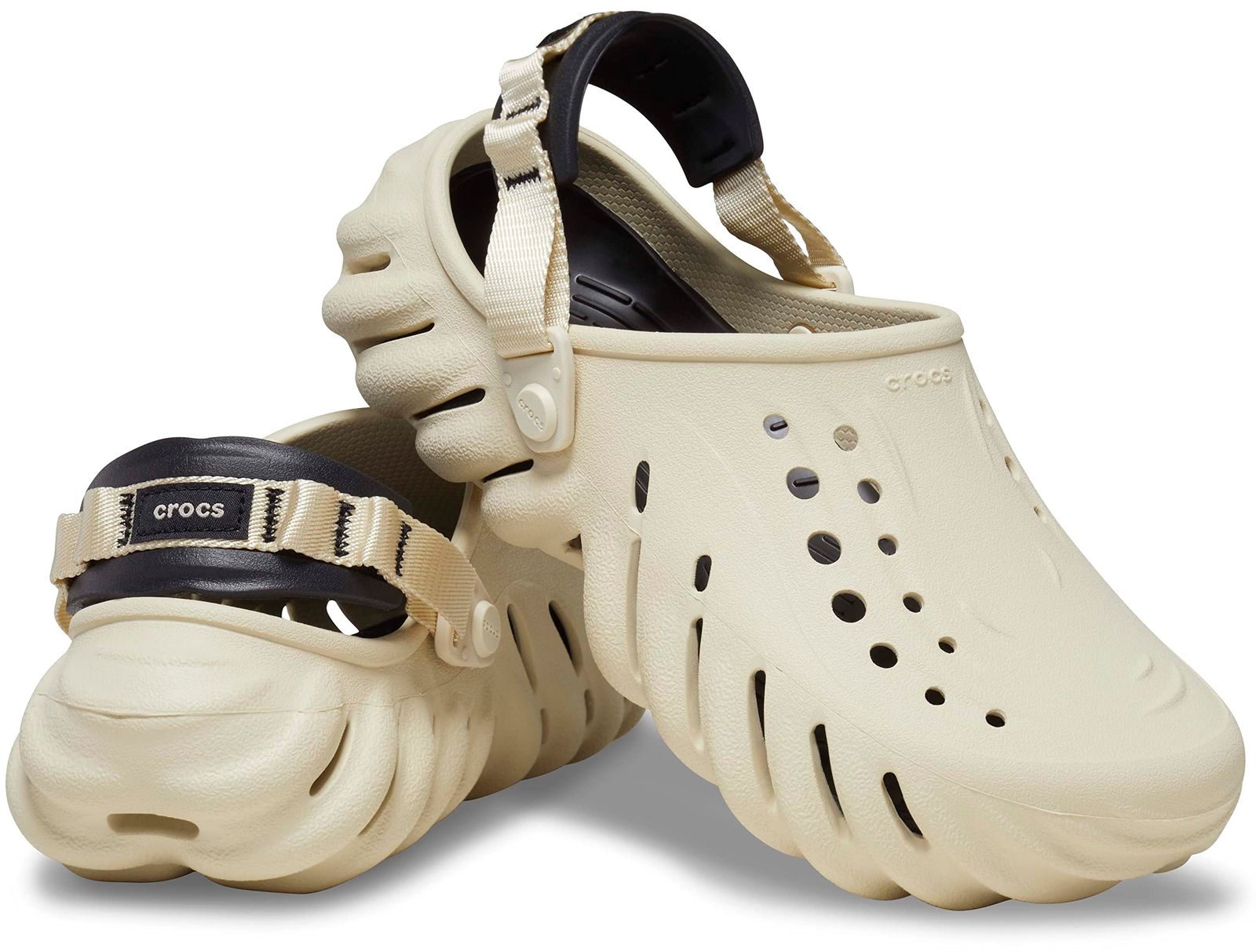 Crocs (クロックス) 男女兼用 エコークロッグ ボーン/ブラック US