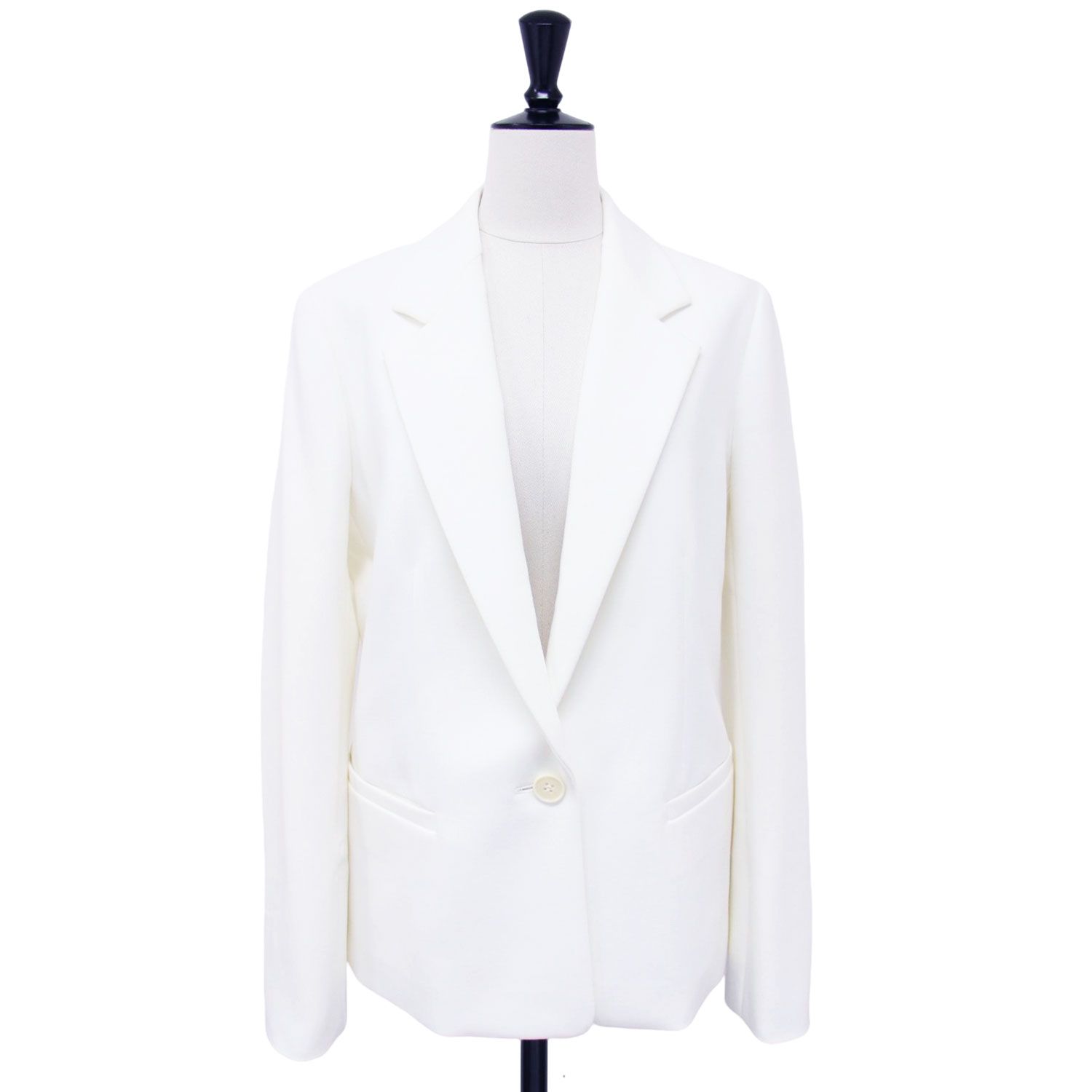 美品 theory luxe セオリーリュクス ジャケット ホワイト 白 サイズ:38