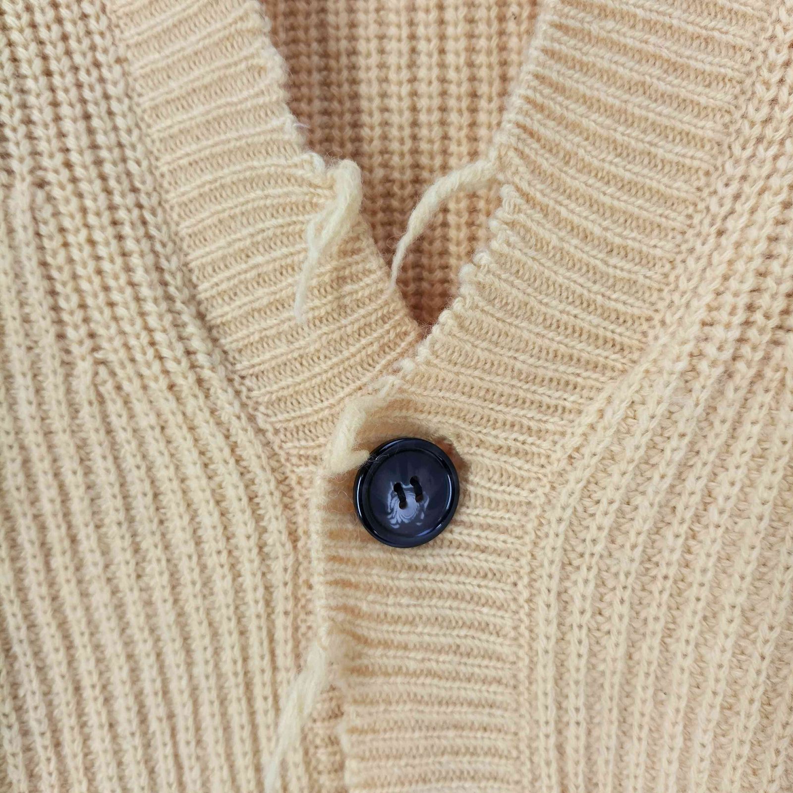 インターファクトリー INTER FACTORY oversize damaged knit