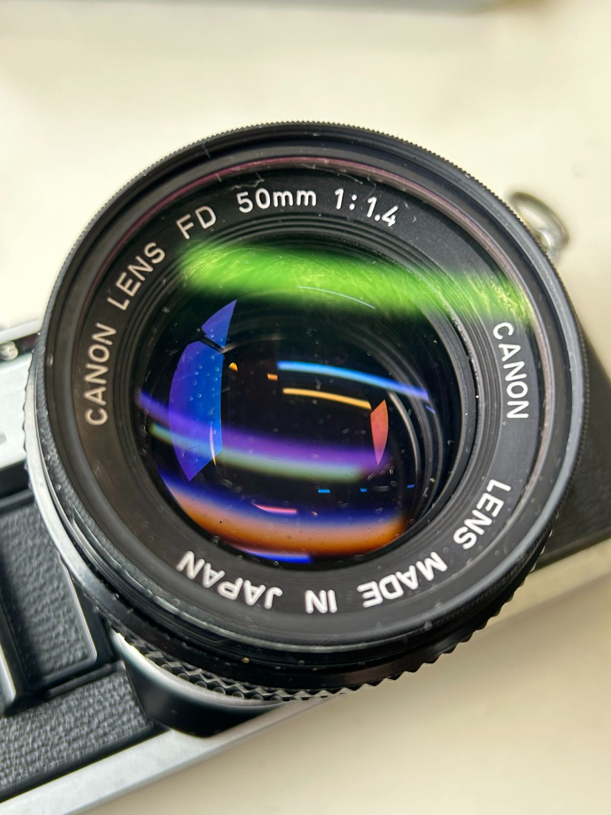 B-57 Canon/キャノン AE-1 一眼レフ フィルムカメラ レンズ付き