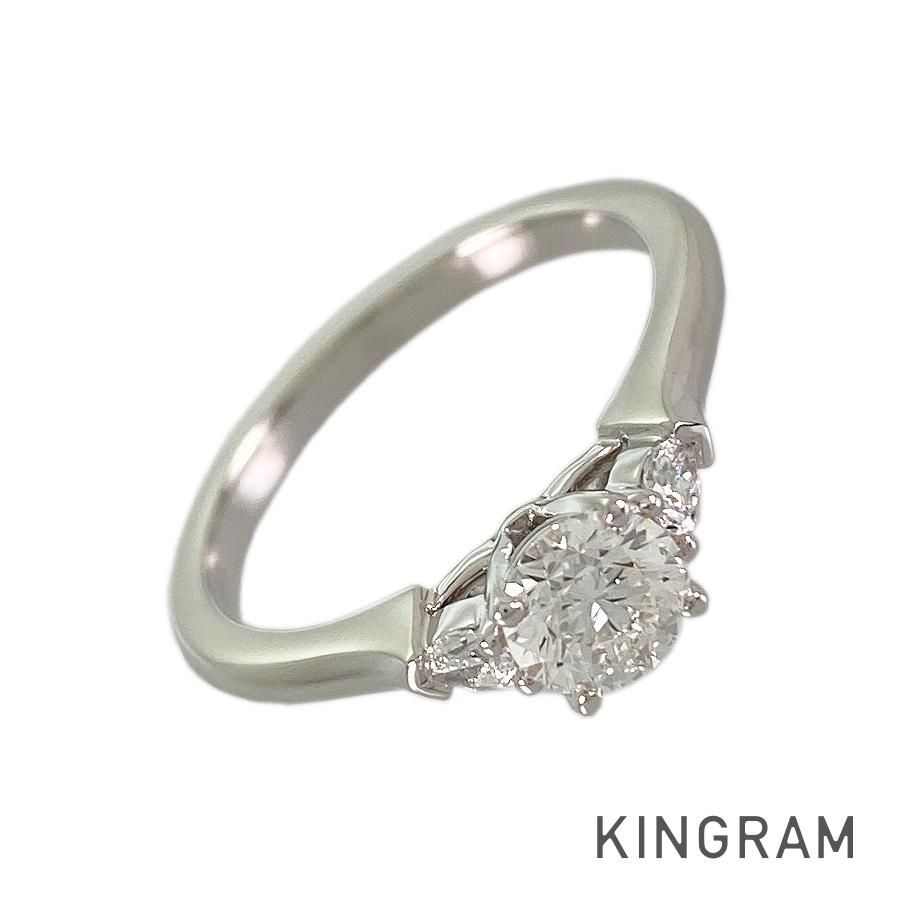 グラフ GRAFF リング Pt950 ダイヤモンド プロミス エンゲージ 0.50ct