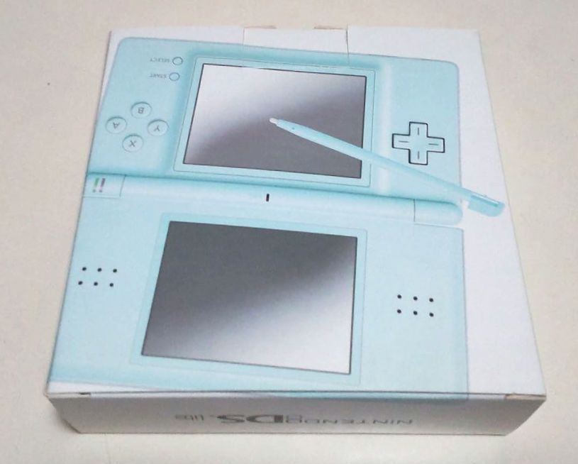 新古品】ニンテンドーDS Lite アイスブルー【長期在庫品】付属品すべて