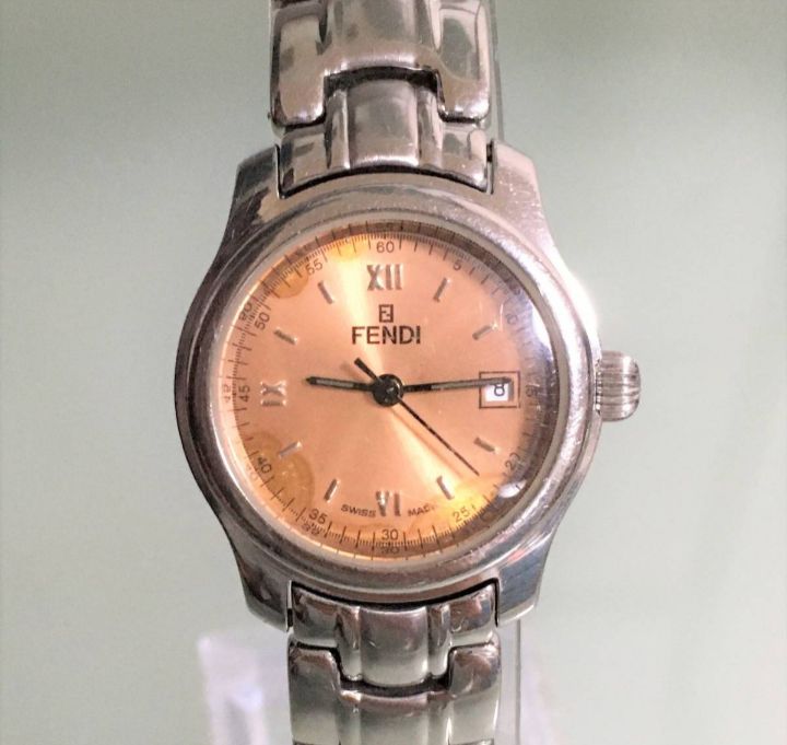 FENDI：フェンディ×レディース腕時計 稼動品 レディース 腕時計