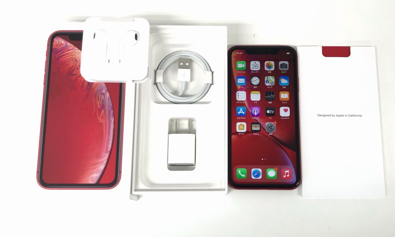 θ【ジャンク品/SIMロック解除済み】iPhone XR 64GB RED - メルカリ