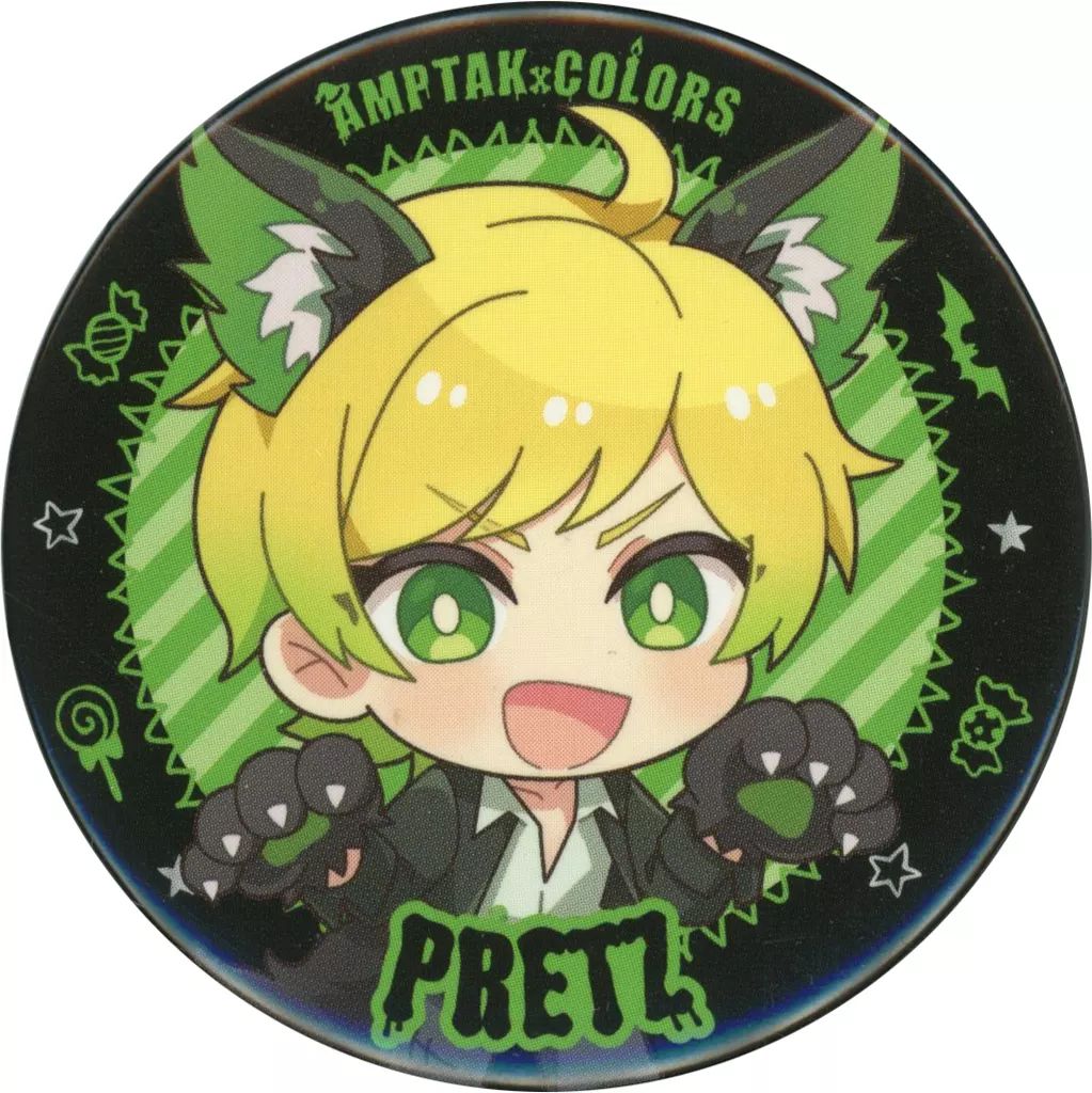 中古】バッジ・ピンズ ぷりっつ(AMPTAKxCOLORS)/SD ランダム缶バッジ