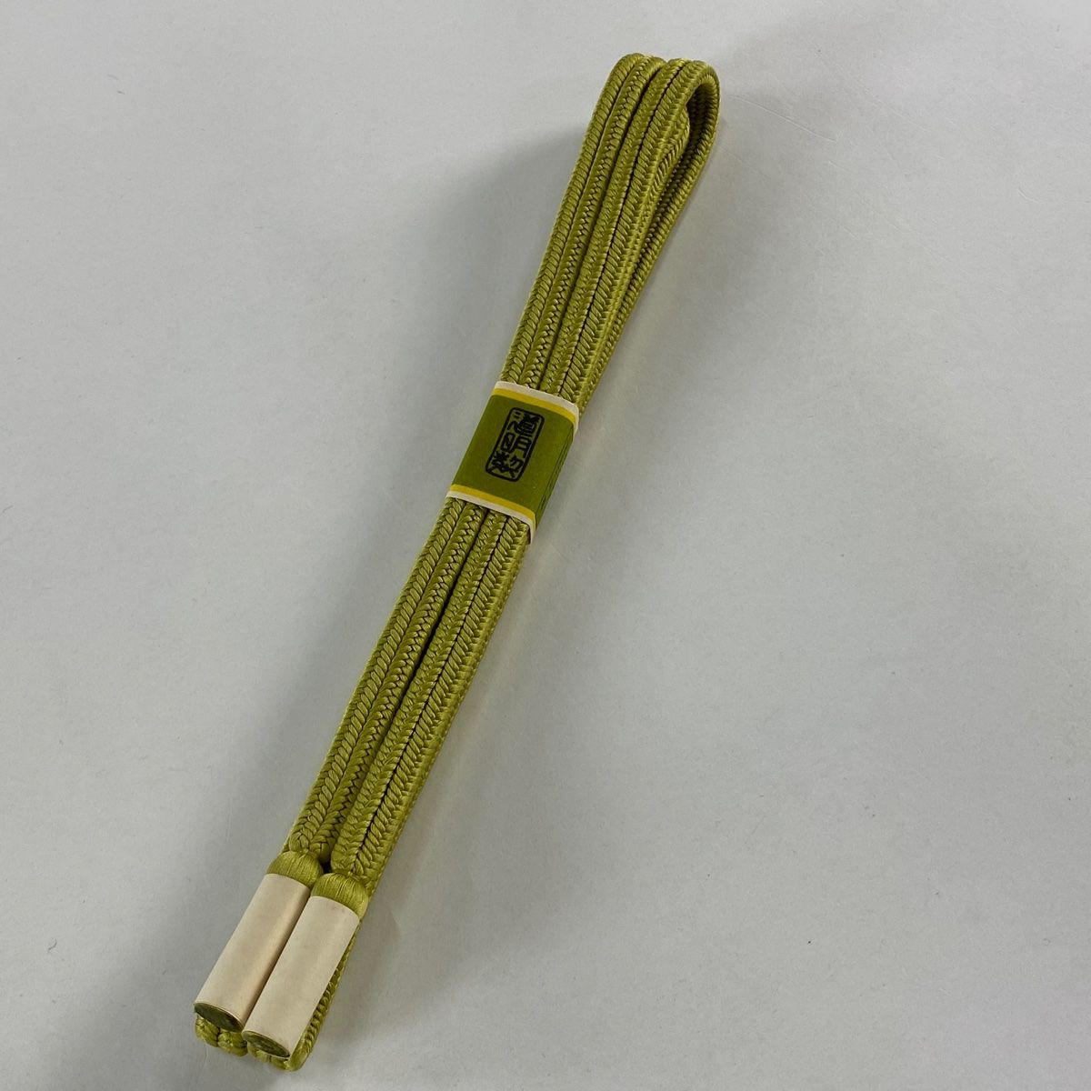 和装小物 帯締め 組紐 道明新兵衛御 糸組紐司 逸品 無形文化財 金糸 無形文化財 有職組紐司 道明新兵衛 冠組 帯締め 買取参考価格