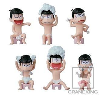 非常に良い】おそ松さん ワールドコレクタブルフィギュア 銭湯編 全6種