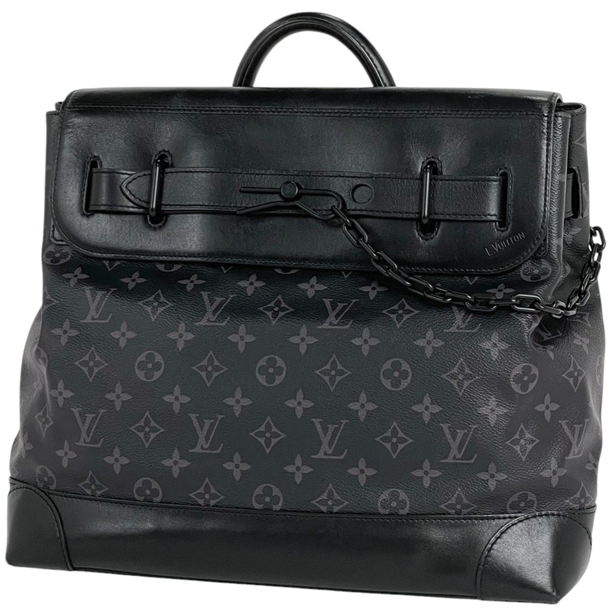 ルイ ヴィトン Louis Vuitton スティーマー PM 2WAY ショルダーバッグ ビジネスバッグ モノグラムエクリプス ノワール ブラック M44731 メンズ