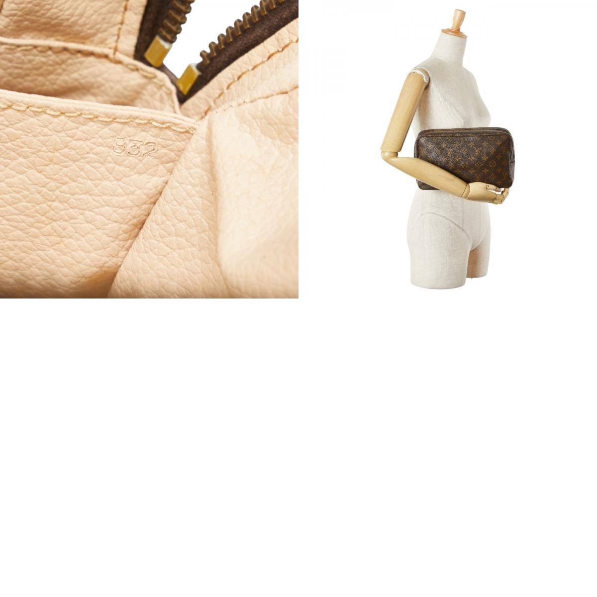 ルイヴィトン モノグラム セカンドバッグ トゥルーストワレット28 M47522 LOUIS VUITTON 本物 ルイヴィトン LV トゥルーストワレット 28
