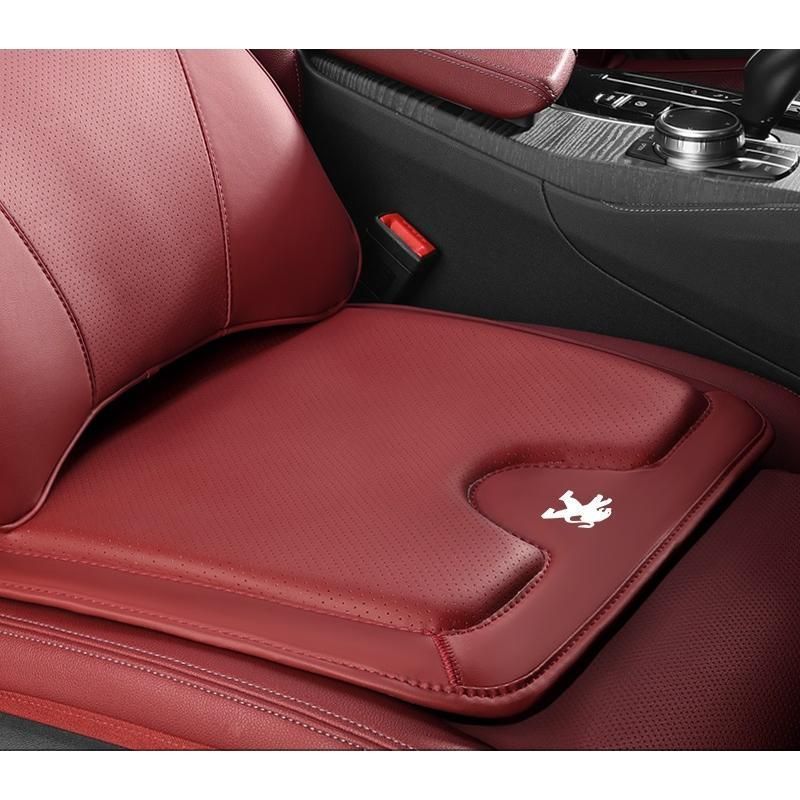 PEUGEOT◆レッド◆シートクッション