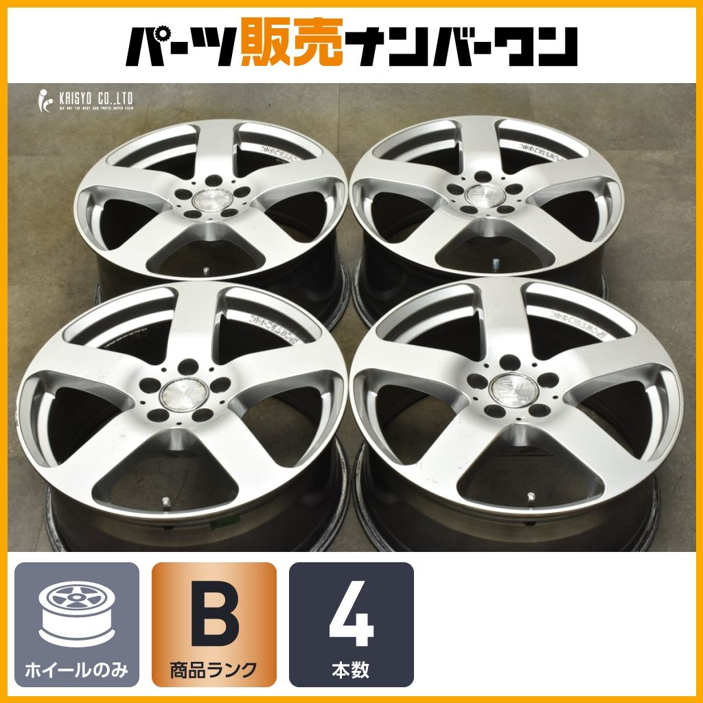 程度良好】スポーツテクニック MONO Fヴィジョン 18in 8J+40 PCD112 4 