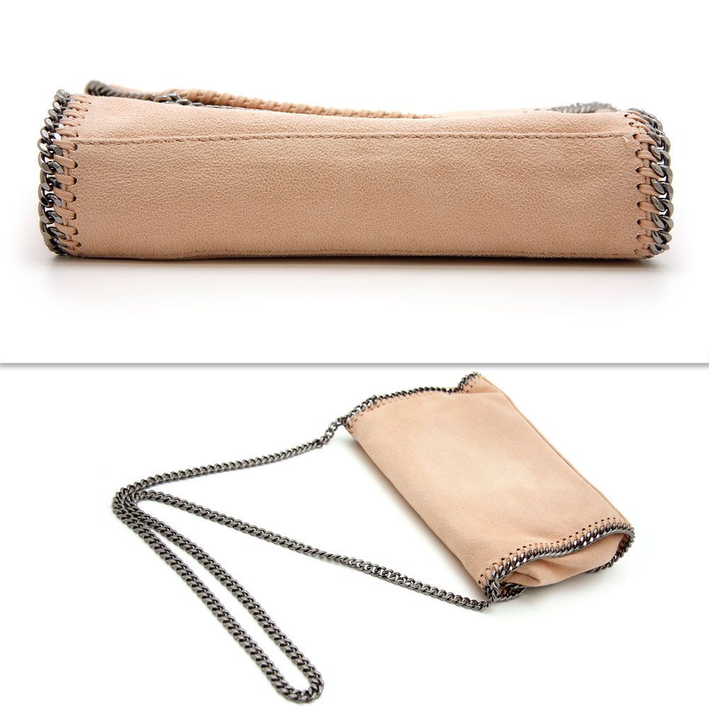 良品 ステラマッカートニー Stella McCartney ショルダーバッグ ファラベラ ミニショルダー 364519 W9132 ピンク系 イタリア製 エコ 中古 良品】ステラマッカートニー Stella McCartney ショルダーバッグ