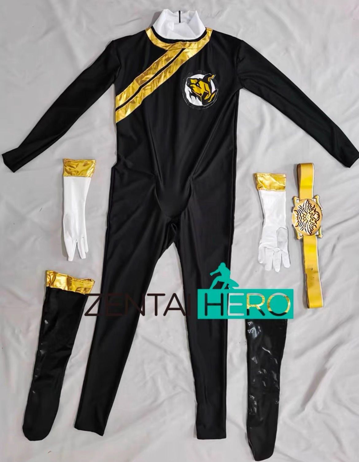 ガオレンジャー 衣装セット ガオブラック コスプレ コスチューム 仮装変装