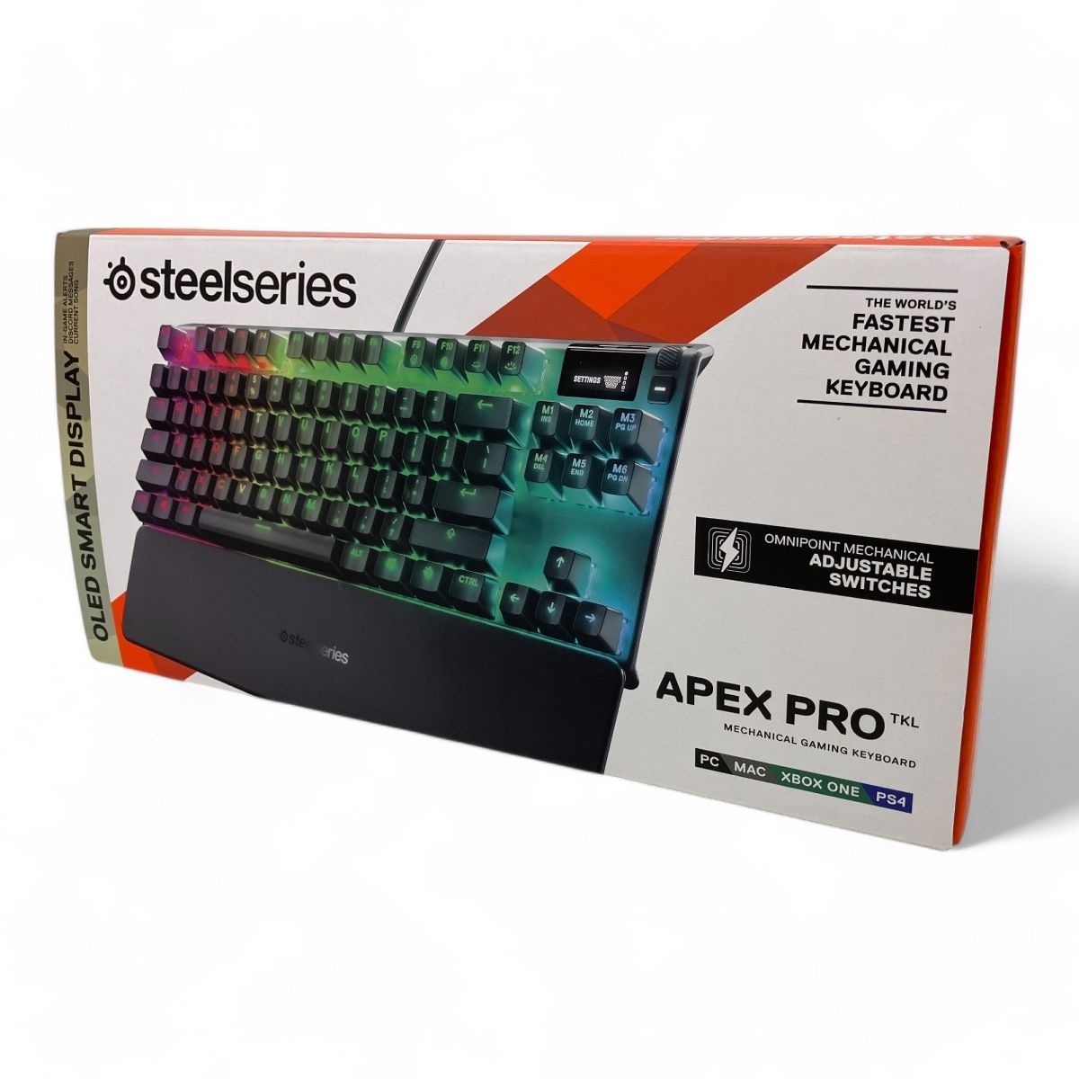 SteelSeries KB-00012 APEX PRO TKL ゲーミングキーボード 入力装置 PC