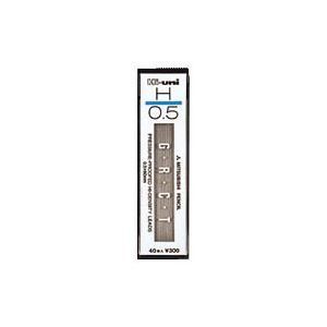 （まとめ） 三菱鉛筆 ハイユニ替芯 Hi-uni0.5mm芯（40本入） HU0