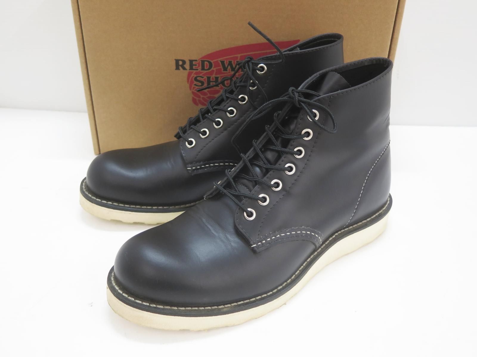RED WING レッドウィング 8165 羽タグ 6-inch Classic Round ブーツ 26㎝ D