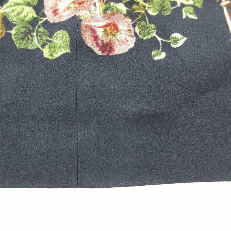 DOLCE & GABBANA 花柄ノースリーブワンピース　黒 DOLCE & GABBANA 花柄ノースリーブワンピース 黒 2025年最新】D&G